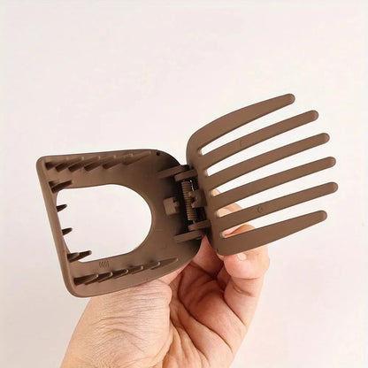 AmberGrip™ Haarklammer – Flaches Design, Starker Halt & Schmerzfreier Komfort für alle Haartypen