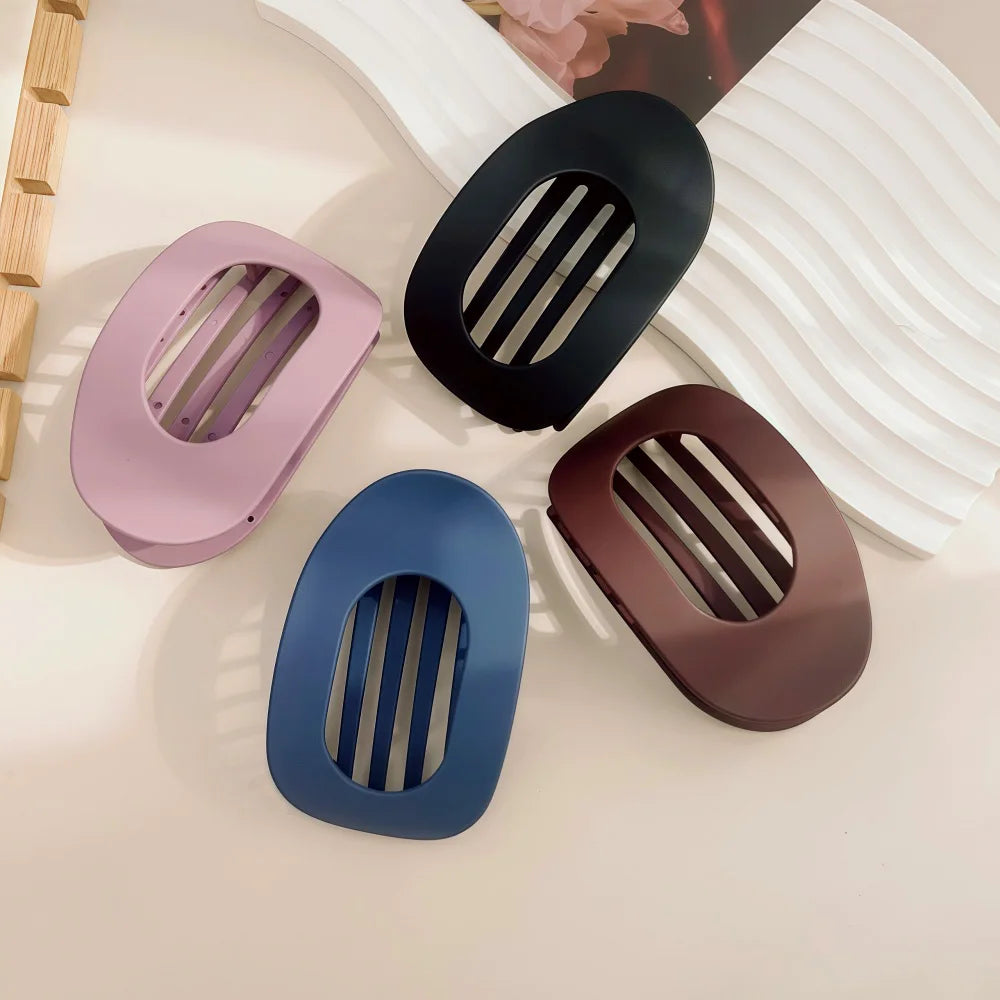 AmberGrip™ Haarklammer – Flaches Design, Starker Halt & Schmerzfreier Komfort für alle Haartypen