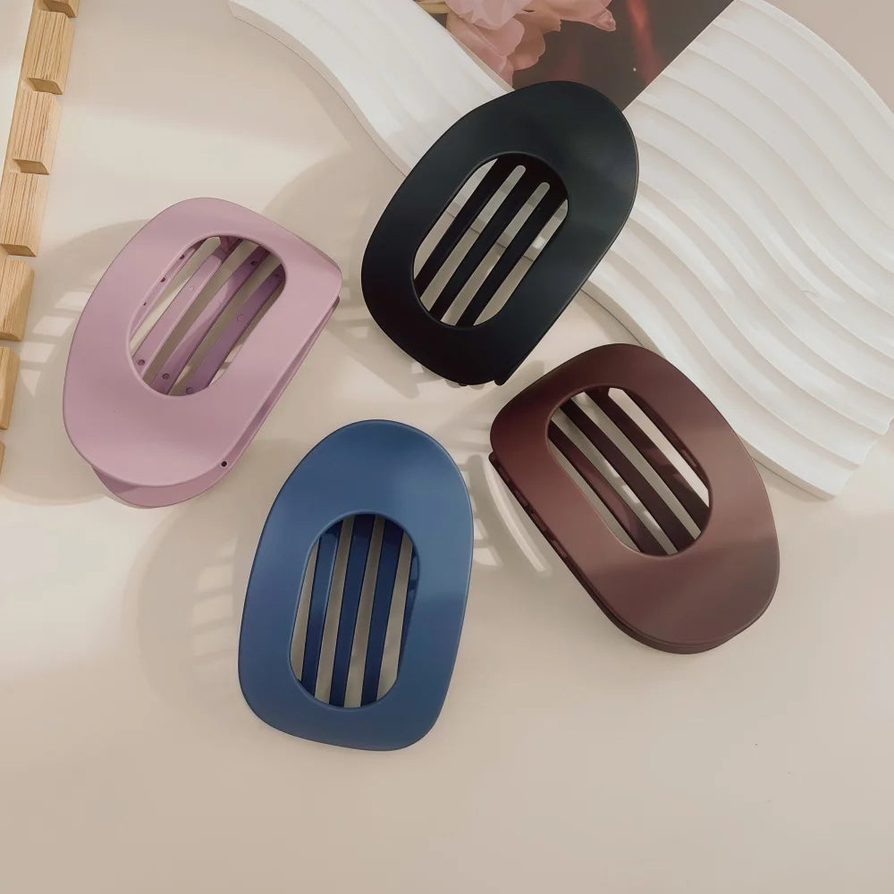 AmberGrip™ Haarklammer – Flaches Design, Starker Halt & Schmerzfreier Komfort für alle Haartypen