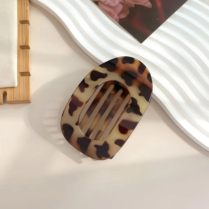 AmberGrip™ Haarklammer – Flaches Design, Starker Halt & Schmerzfreier Komfort für alle Haartypen